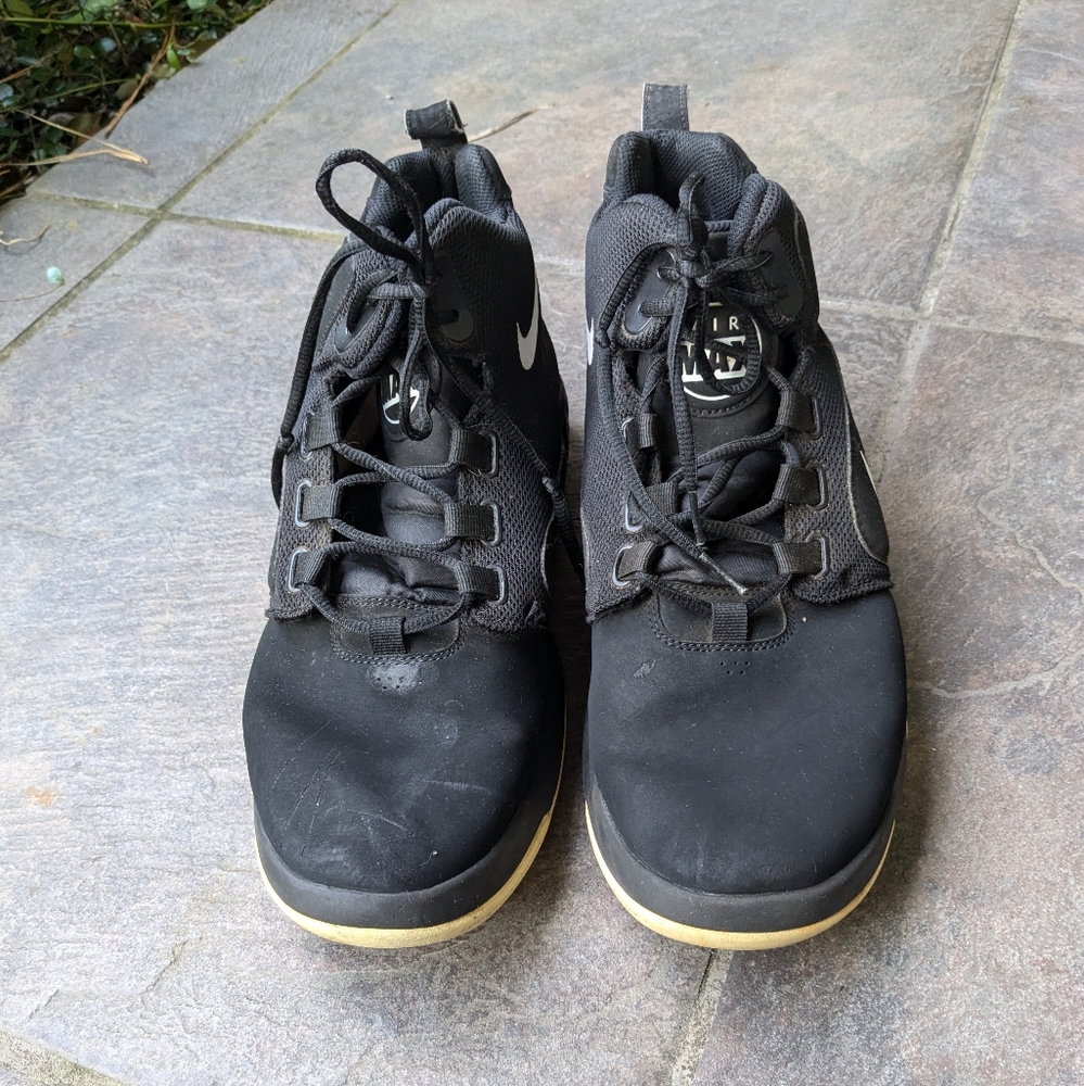 Mens Size 13  Nike Air Conversion Black Sneakers Basketball